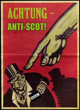Better Scot than Not. A sneak preview of the posters to be distributed by the House of Anti-Scottish Activities post Yes.