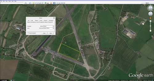 Long Marsden Airfield Perimeter